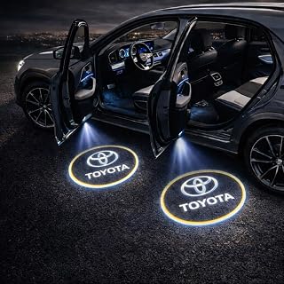 DASH N DRIVE Car Door LED Ghost Shadow Light Projector for Toyota | Plug & Play Welcome Courtesy Lamp | HD 3D Toyota Logo ... Price In India