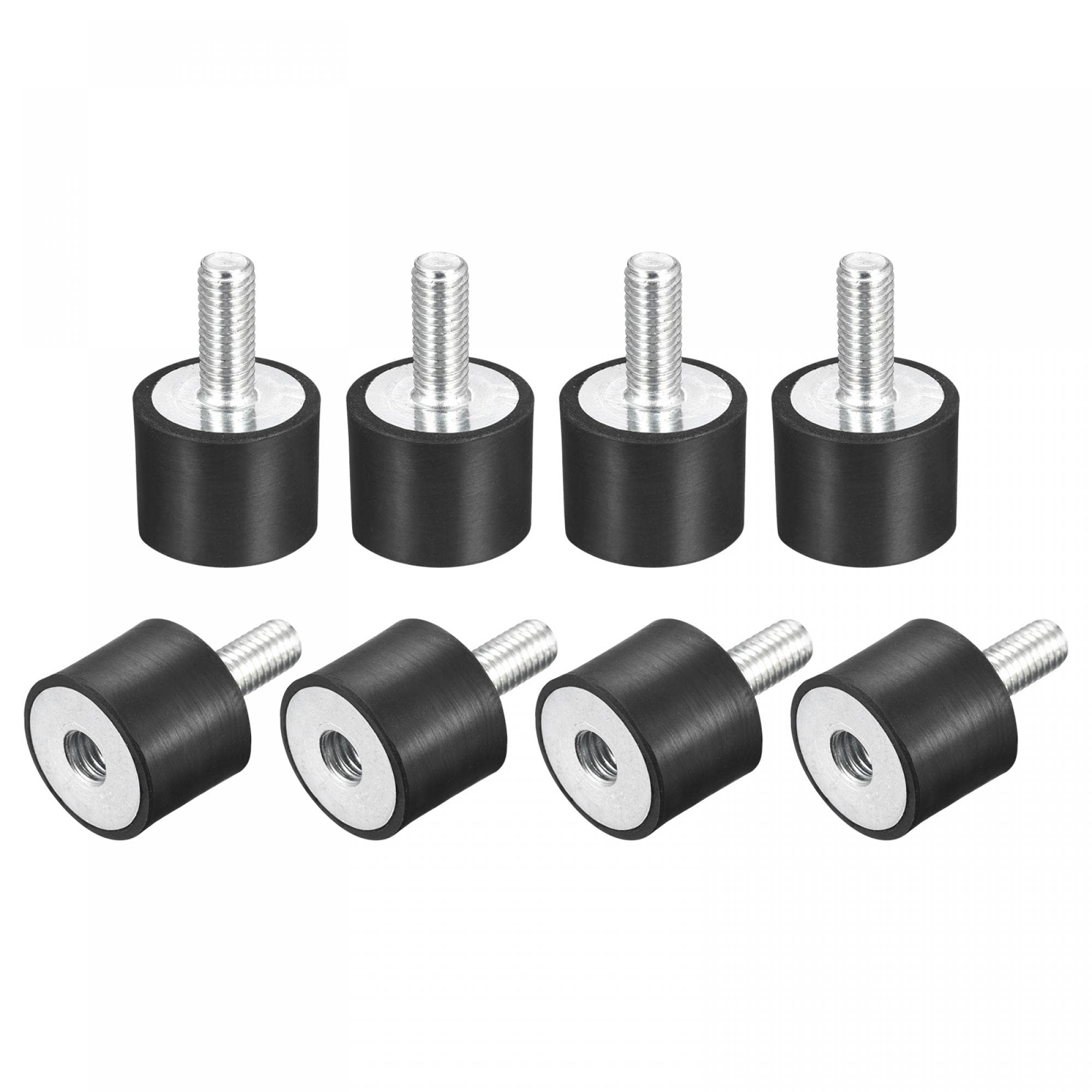 uxcell Rubber Mounts 8pcs M6 Male/Female Vibration Isolator Shock Absorber D20mmxH15mm — Amazon image 11