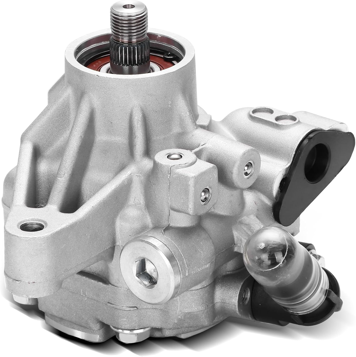 SCITOO Power Steering Pump Compatible for 2003 2004 2005 2006 2007 for Honda Accord, 2006 2007 2008 2009 2010 2011 for Honda Civic, 21-5456 Power Steering Pump Kit