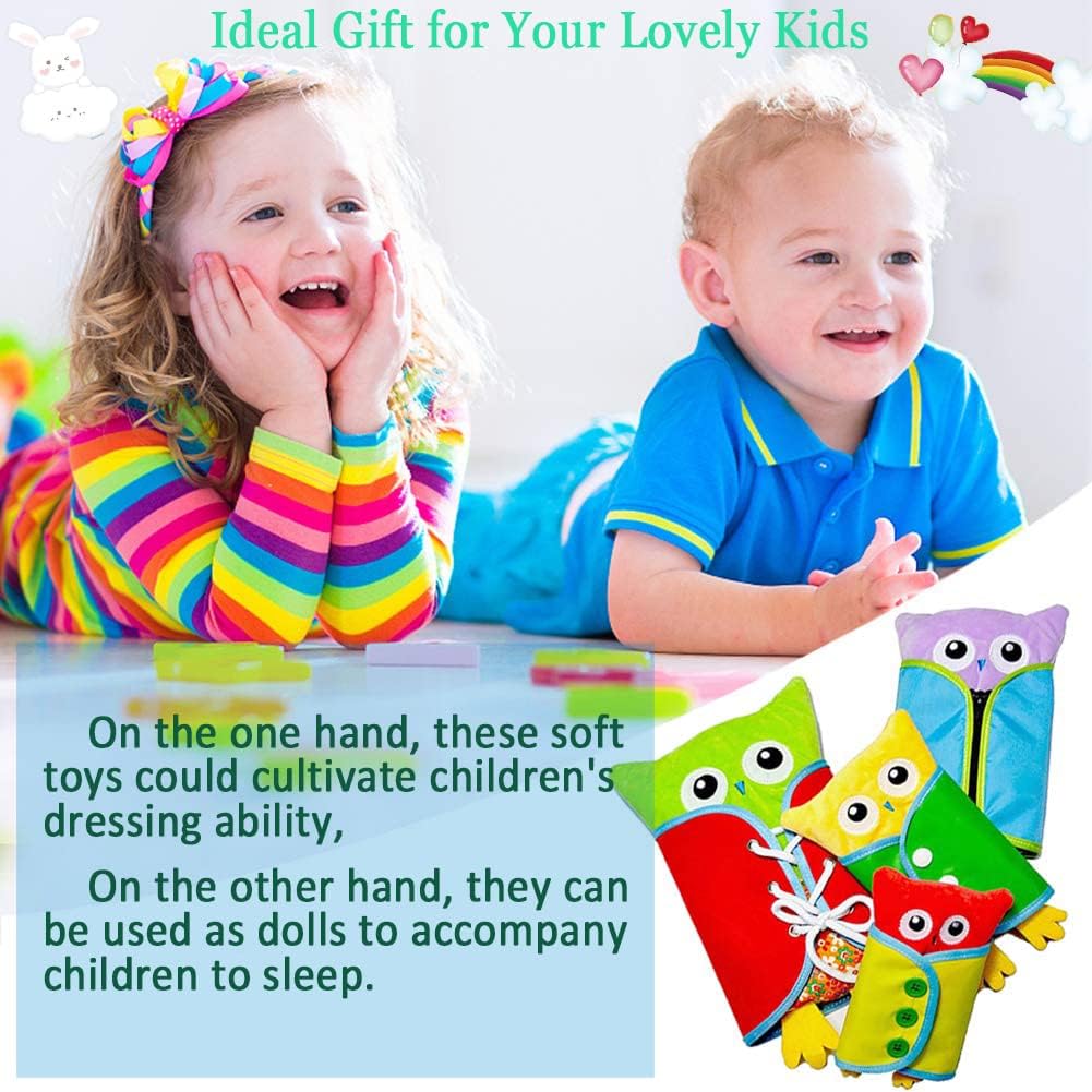 Extpro Learn to Dress Owl Doll Early Education Toy Zambia Ubuy