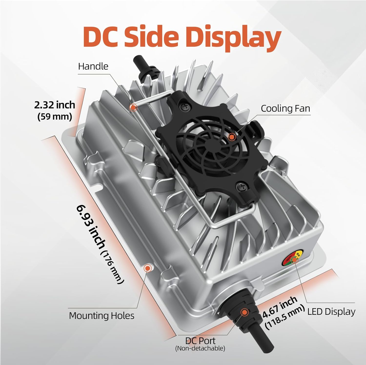 HumsiENK LiFePO4 Battery Charger 4X Safety Protection features