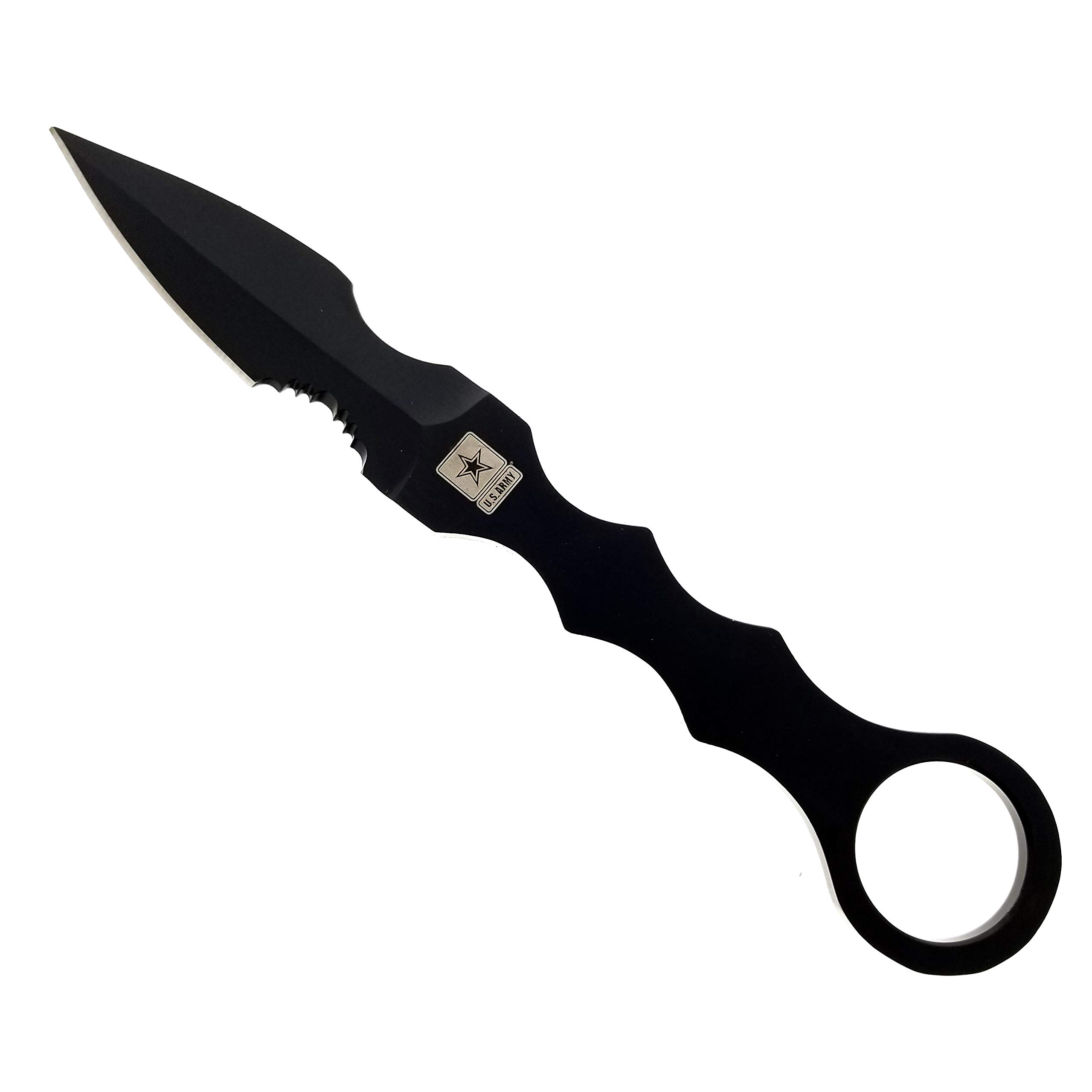 Falcon U.S. Army Licensed Military Tactical Knife Collection 2 Ring