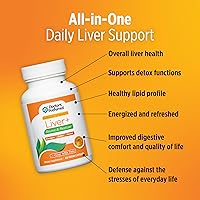 Vista 4 de DOCTORS' PREFERRED Liver+ Revive & Restore 10-in-1 Formula with Clinically Validated 4’Liver and Milk Thistle 60 Capsules