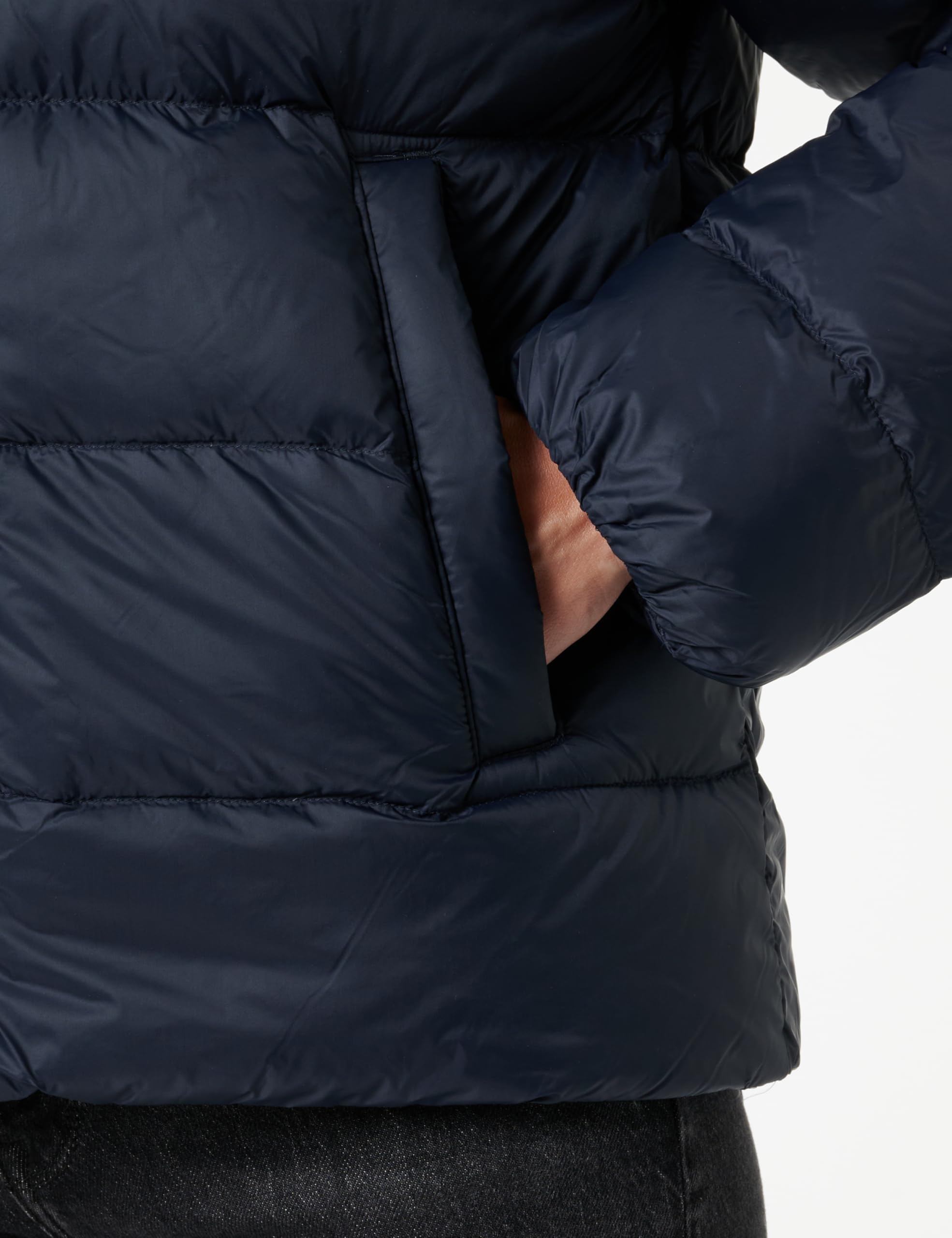 Tommy Hilfiger Donna Giacca Imbottita Down Casual Jacket con Cappuccio