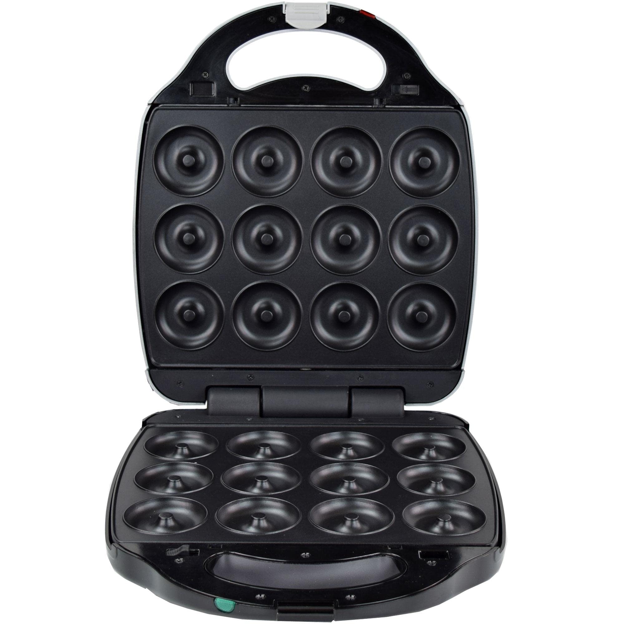 Syntrox Germany ZN-2000W-Donut Maker für 12 Donuts mit austauschbaren Platten