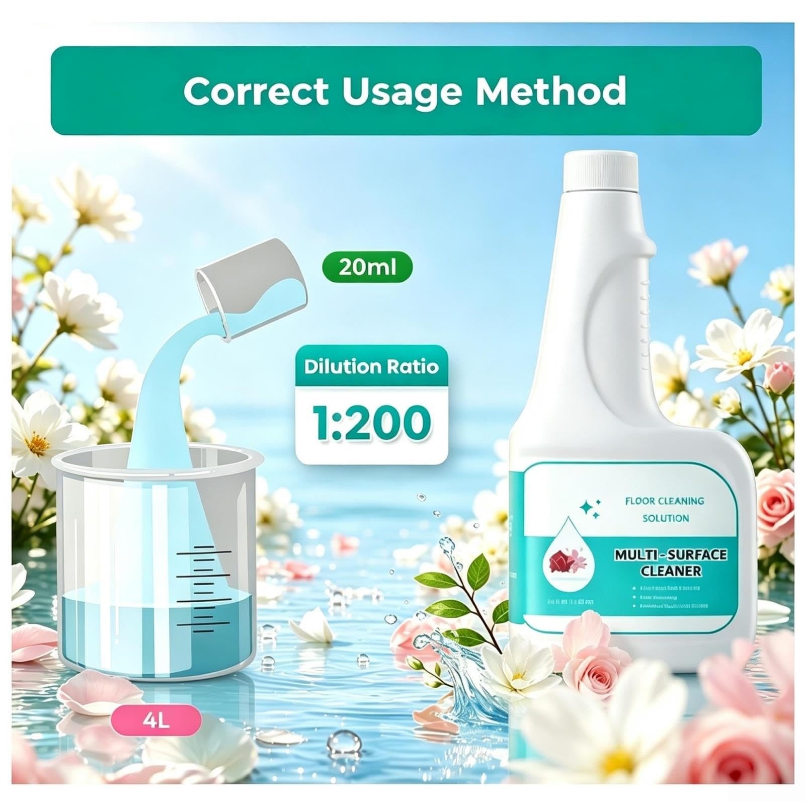 Solución Limpieza Pisos (473 ML), Compatible Con Eufy Robot Aspirador
