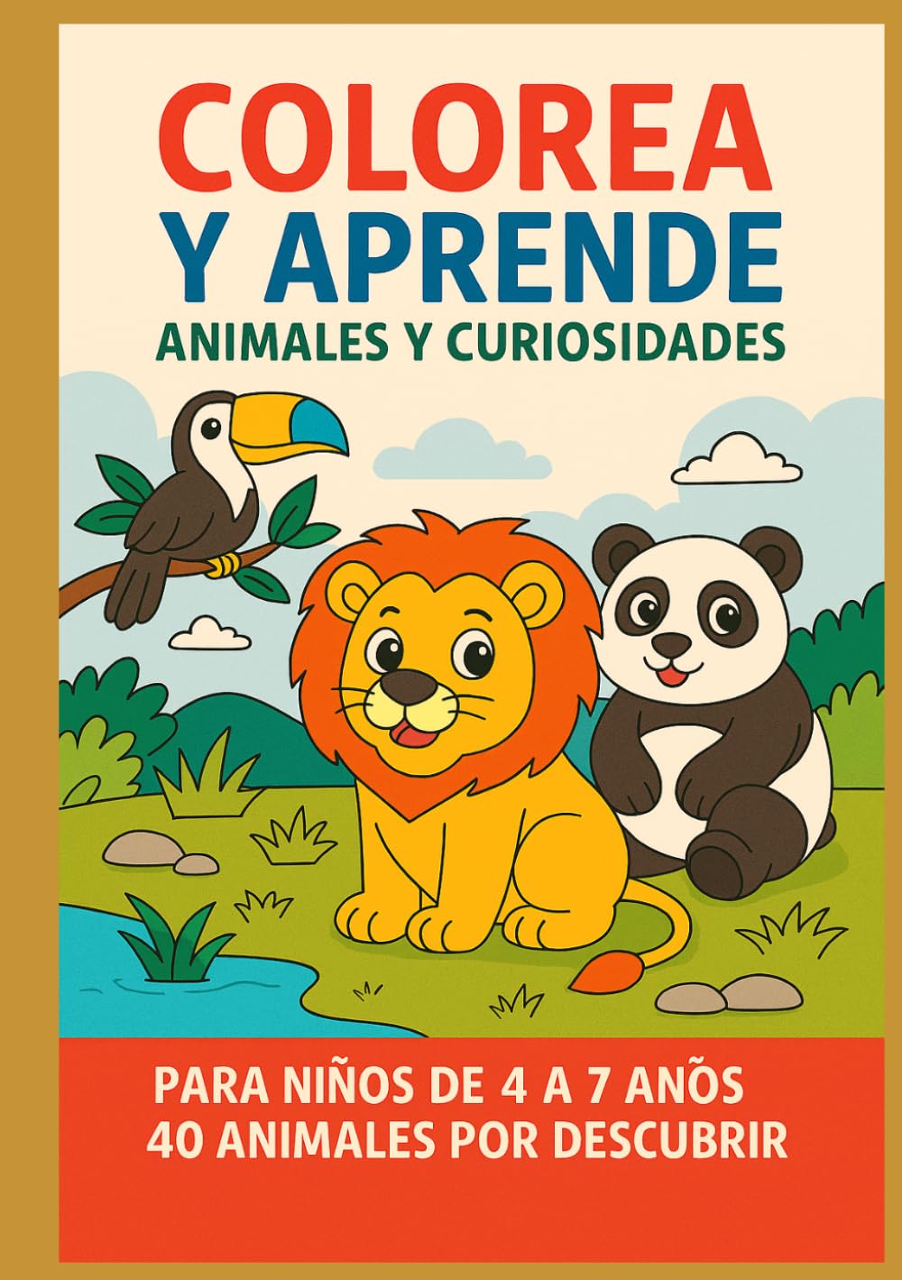 Colorea y Aprende: Animales y Curiosidades
