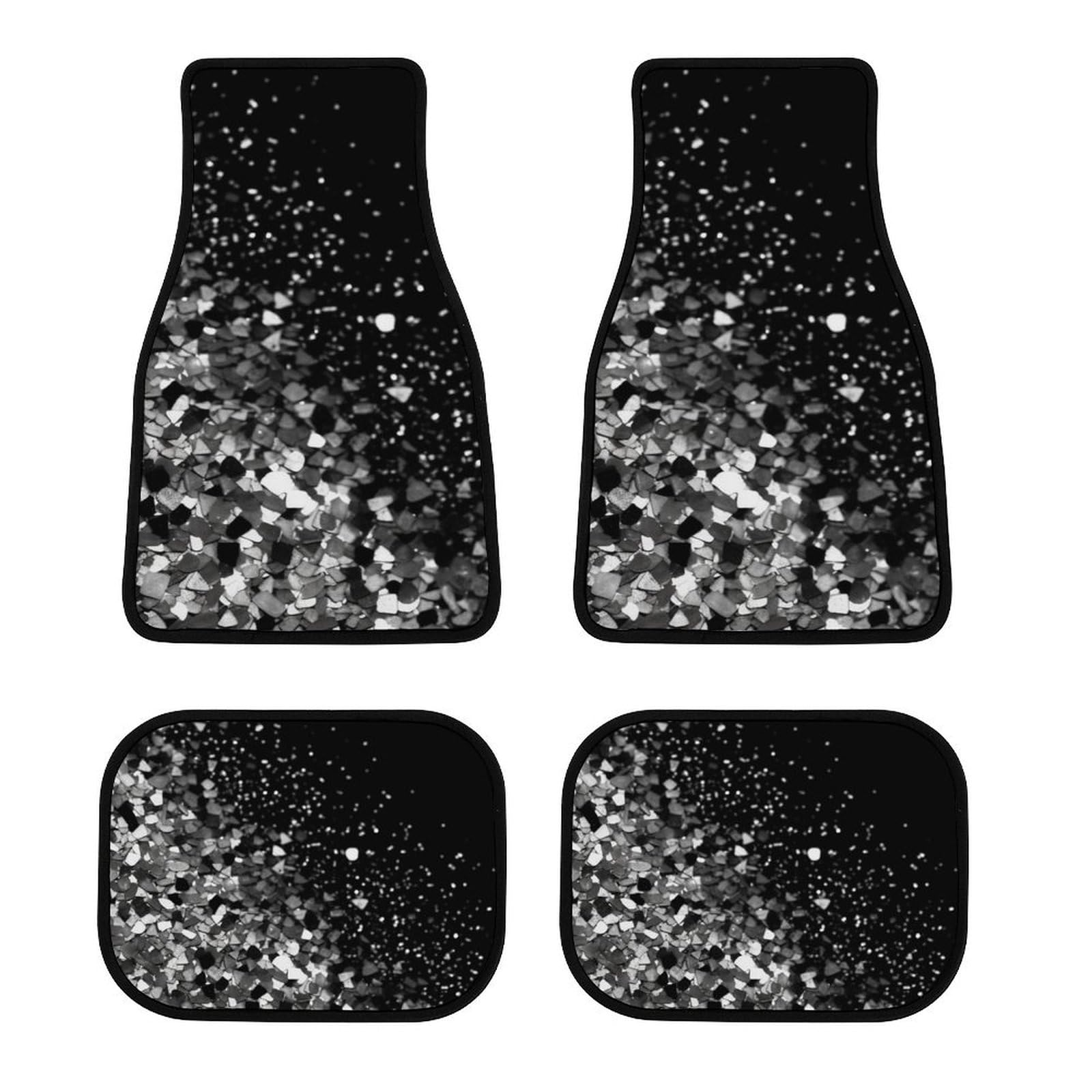 Tapis de sol voiture antidérapant avec talonnette sécurité lot de 4 - 8