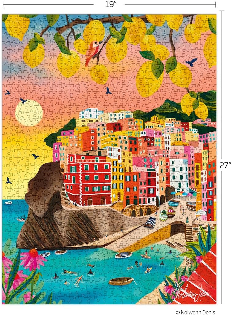 Cinque Terre 1000 Piece Puzzle