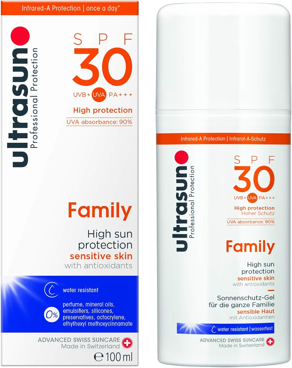Amazon.co.jp ultrasun(アルトラサン) [日焼け止め全身用] フェイス アンド ボディ【 SPF30 PA