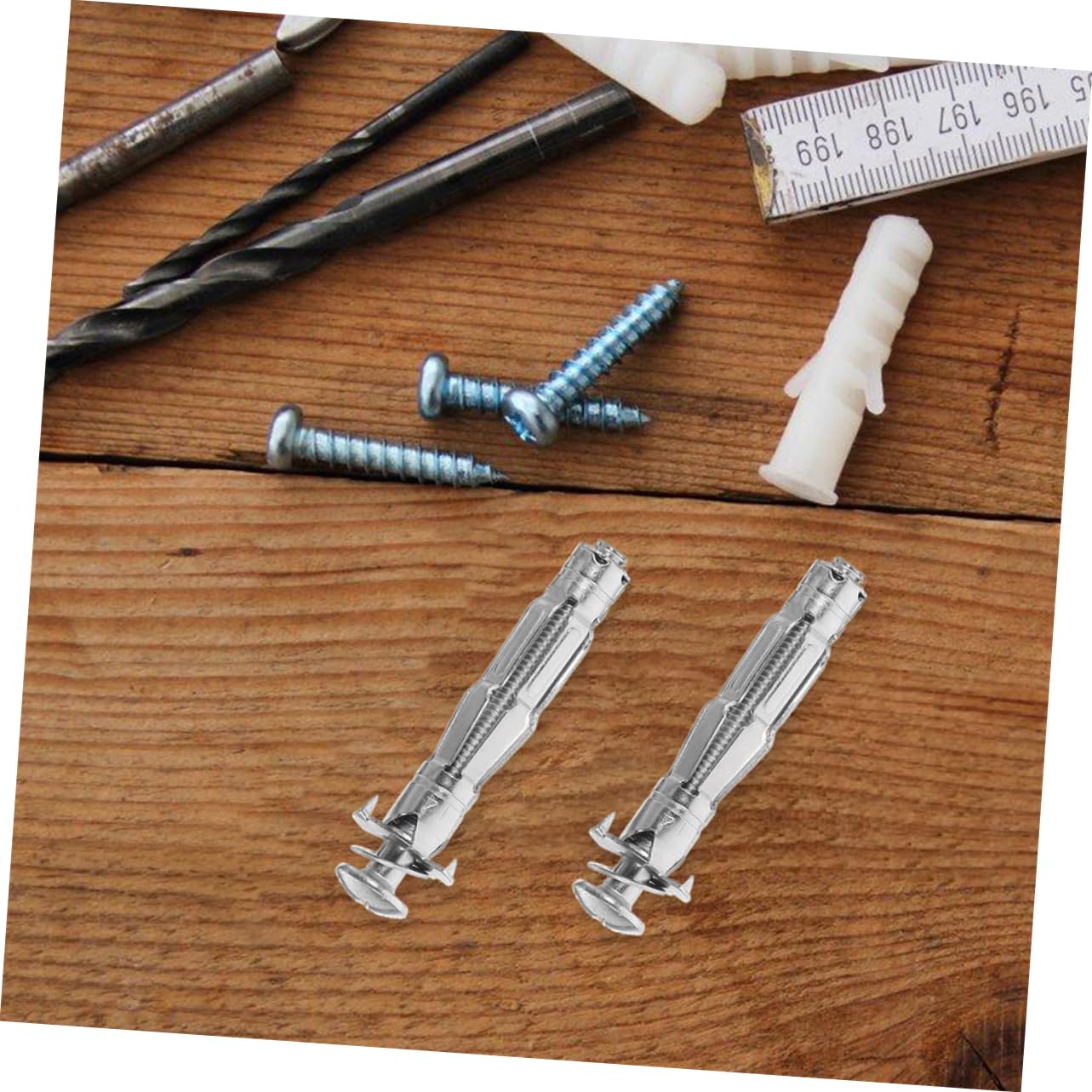 Heavy Duty Hollow Wall Anchor Kit M6x52 25pcs Galvanized Steel