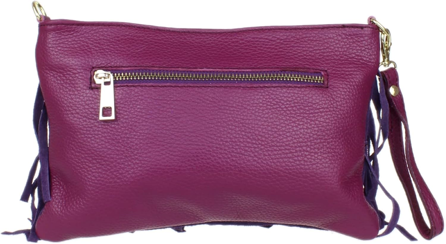 Girly HandBags Womens Italian Suede Leather Shoulder Bag Tassel Crossbody Women