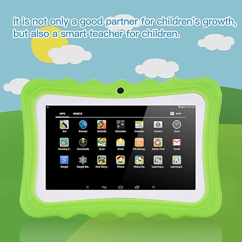 Miniatura 5 de Irfora Tableta para niños, pantalla de visualización de 7 pulgadas, cámara dual, Android, versión de WiFi de cuatro núcleos, aprendizaje educativo