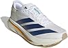 adidas Men's Adizero Sl2 Shoes, FTWR White/Dark Blue/Dual Yellow, 8.5 UK