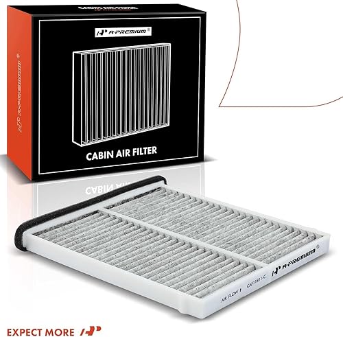 Miniatura 9 de A-Premium Filtro de aire de cabina con carbón activado compatible con vehículos Mazda - 3 2014-2018, 6 2014-2021, CX-5 2013-2022
