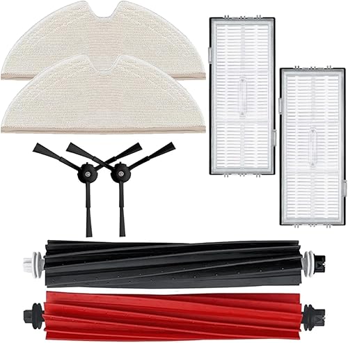 Miniatura 7 de Cepillo lateral de vacío Cepillo principal Filtro fregona Pad Piezas de repuesto Kit forRoborock Q8 MAX, MAX Plus Robot Aspirador