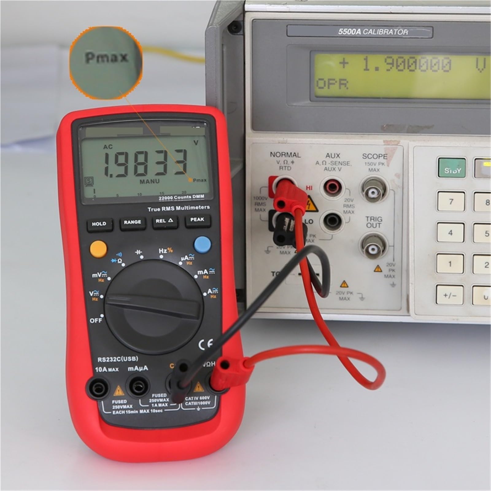 Cyfrowy miernik uniwersalny True RMS 1000 V AC DC Multimetr Tester napięcia Tryb względny 22000 zliczeń Wysoka niezawodność