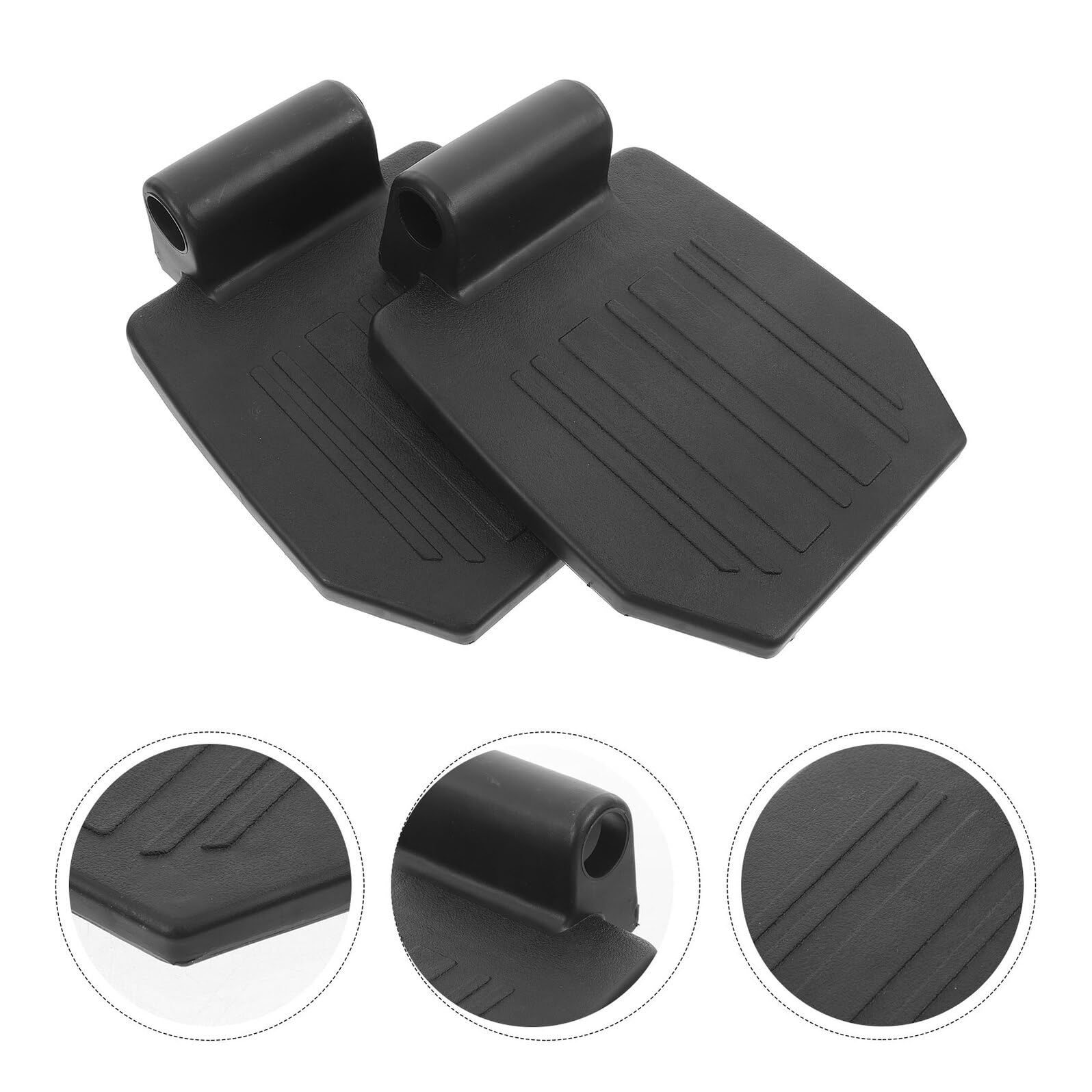 2 pezzi Poggiapiedi per Sedia Rotelle Pedana Elevabile Ergonomica e Resistente con Supporto Rinforzato Ricambio Pratico per Anziani e Disabili