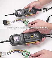 Vista 5 de Power Circuit Probe Tester Automotive DC Voltage 6V to 48V Short Circuit Finder Relay/Fuel Injector Tester