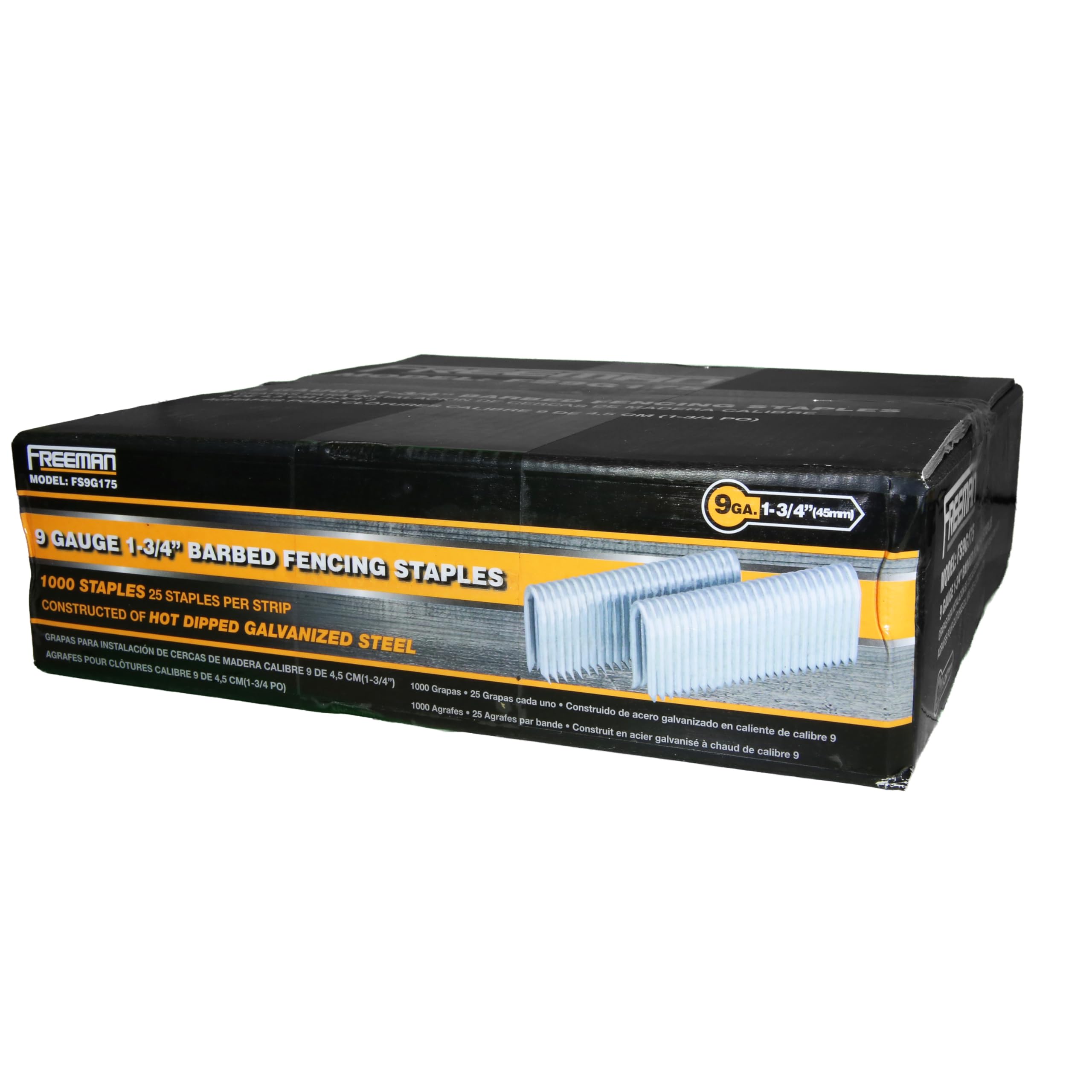 Freeman Fencing Staples - 1000 Count -7 Freeman Fencing Staples - 1000 Count -7