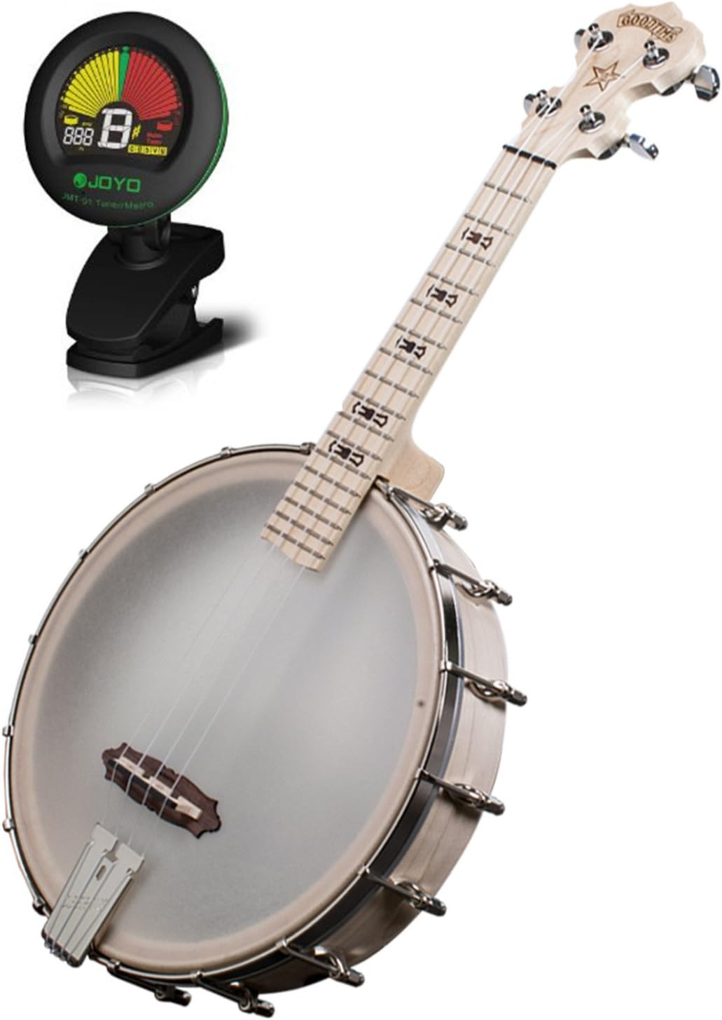 Deering GUK Goodtime Banjo Ukulele w/Tuner Musical Instruments