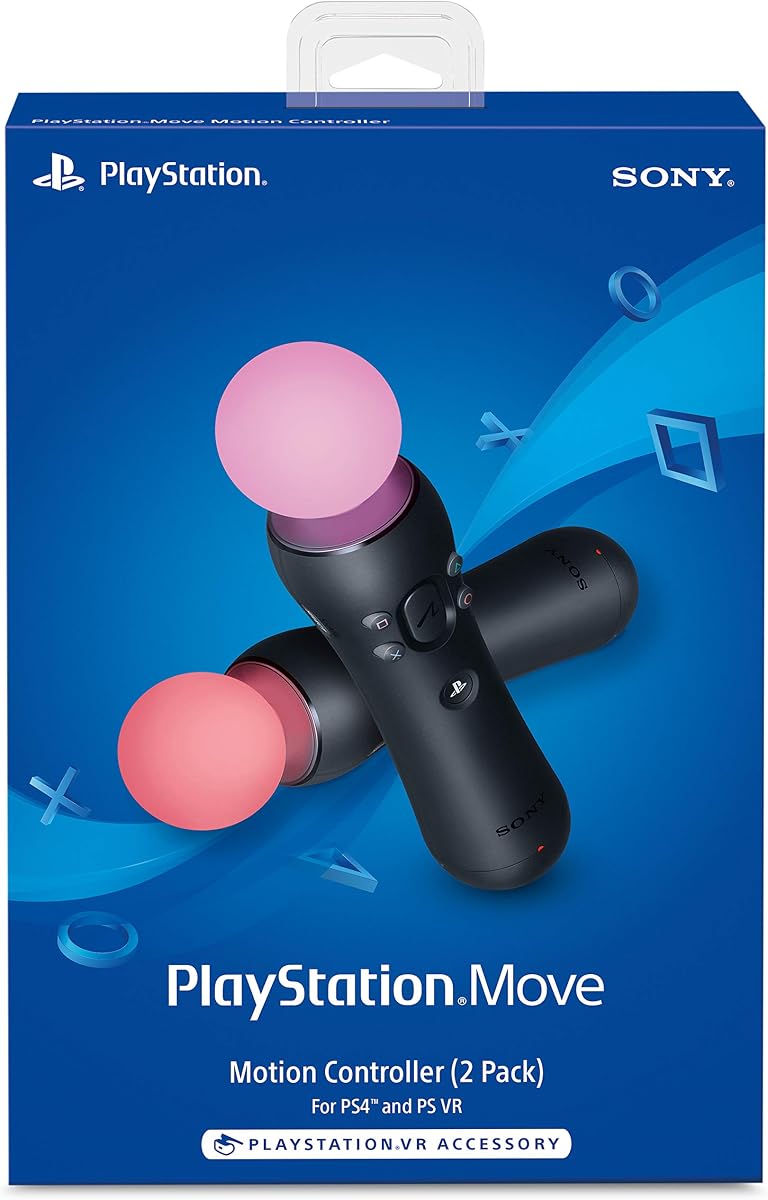 Controladores de movimiento PlayStation Move: paquete de dos