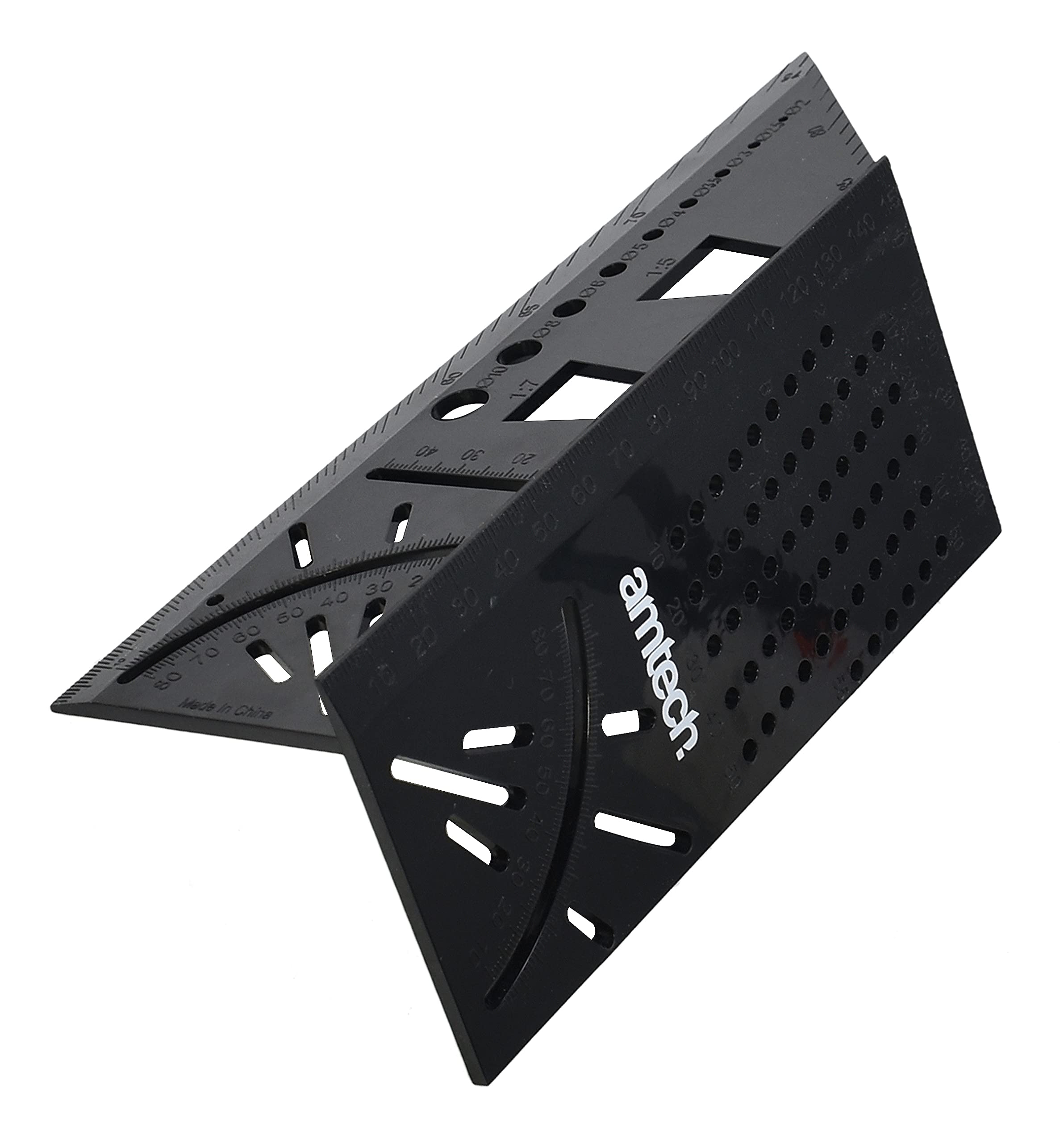 Woodworking Scribe Marking Mitre Angles Gauge Dovetail Template Hole Guide Tool
