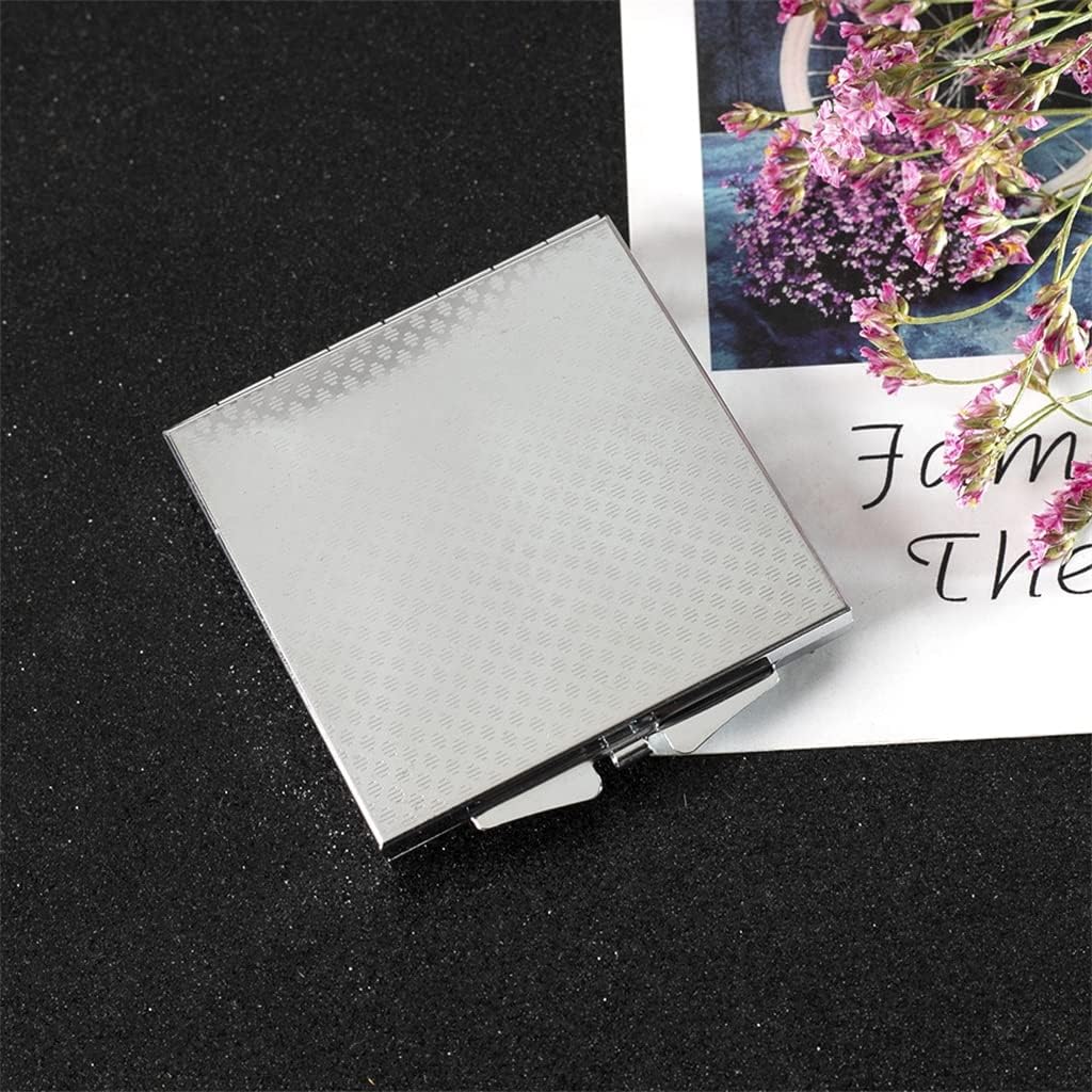 Mini Pocket Makeup Compact Handheld 2 Sides Folding Opal Body 1 Side image 5