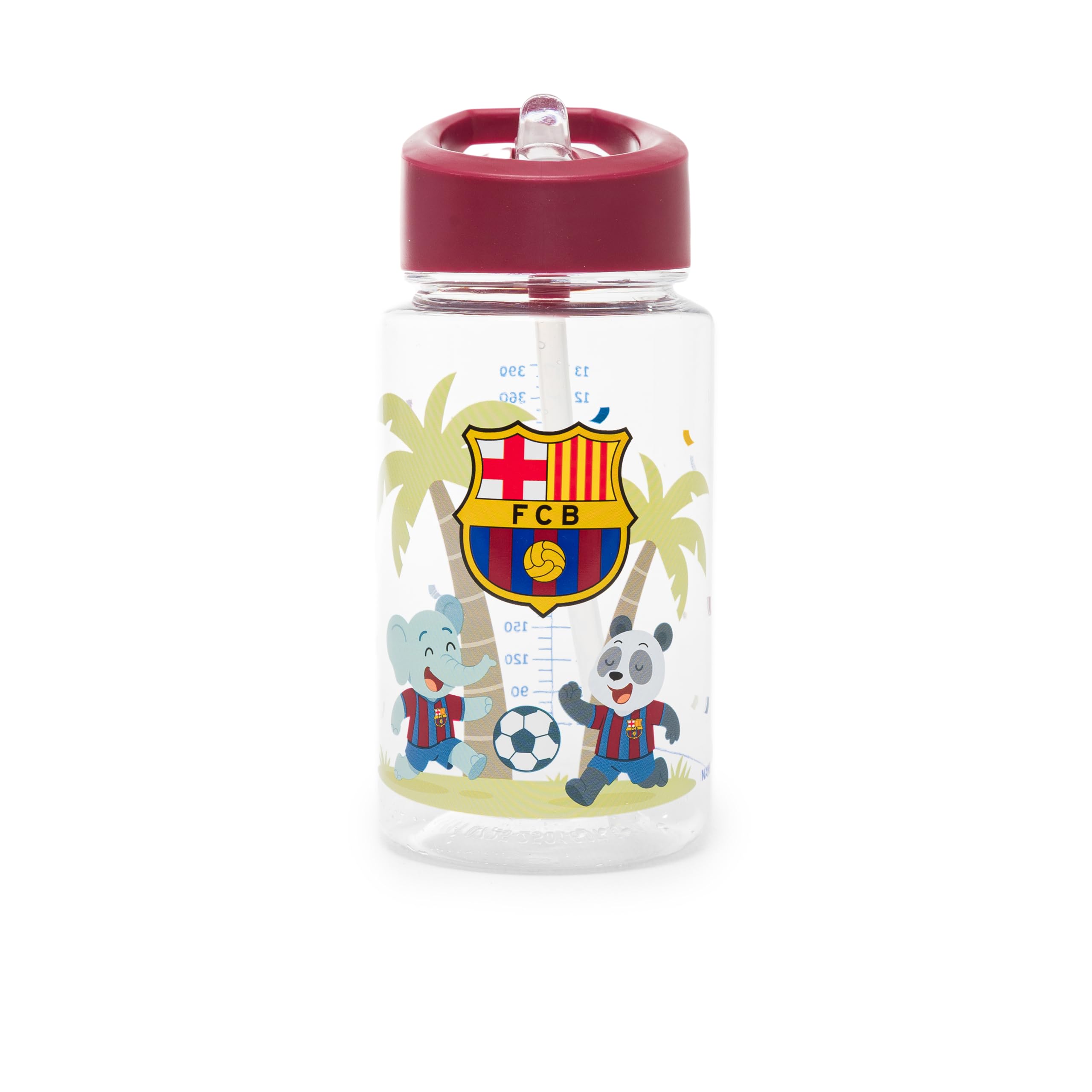 Miniland FC Barcelona Kids Water Bottle, 450ml, Tritan, +3 Years, Model 15111