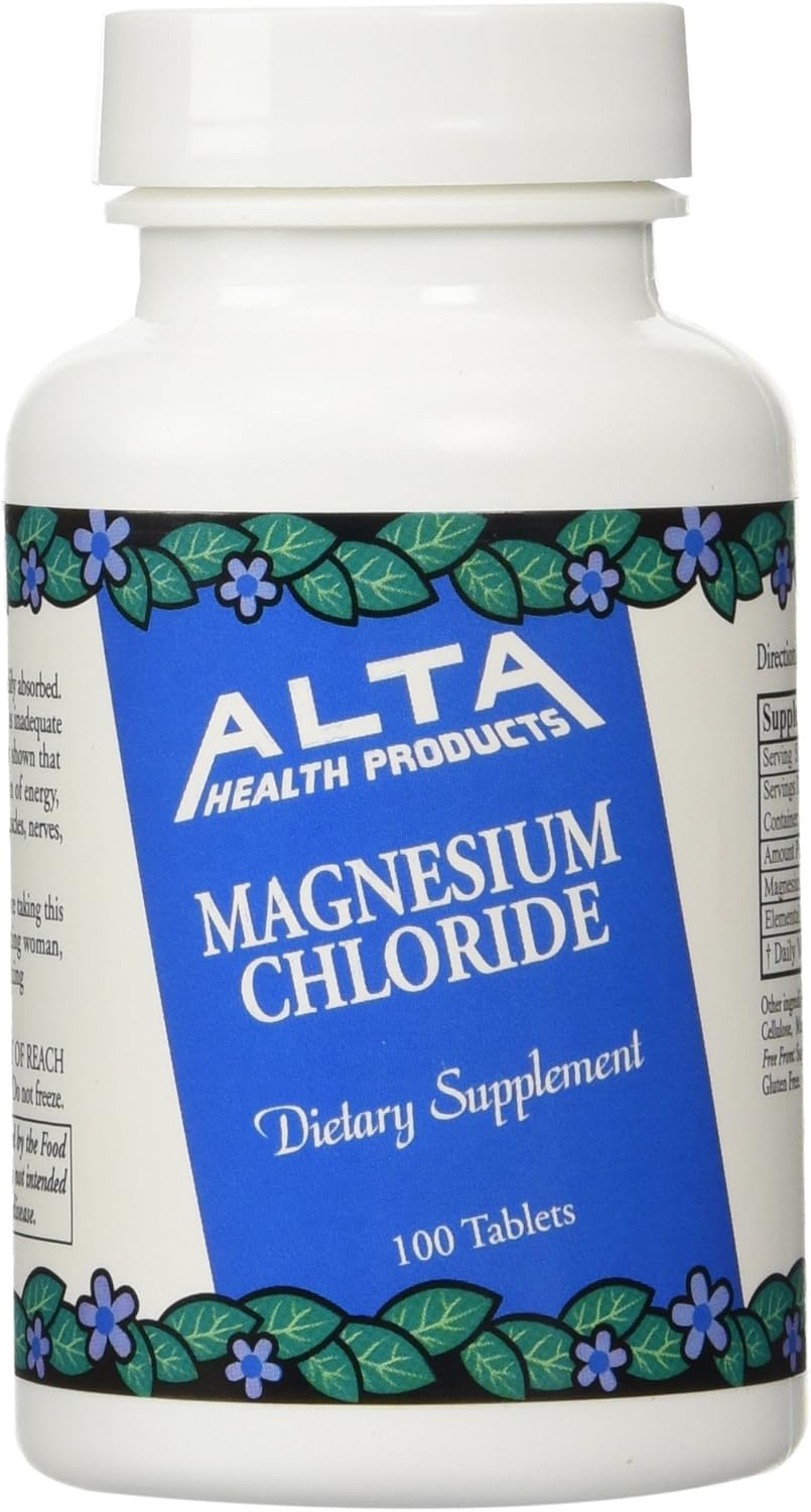 Alta Health Alta Health Magnesium Chloride 100 (Pack of 2), 100 Count