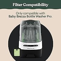 Vista 2 de Roobi Filtros Hepa compatibles con Baby Brezza. Especialmente formulados para Washer Pro. Paquete de 4 repuestos de carbono neutro.