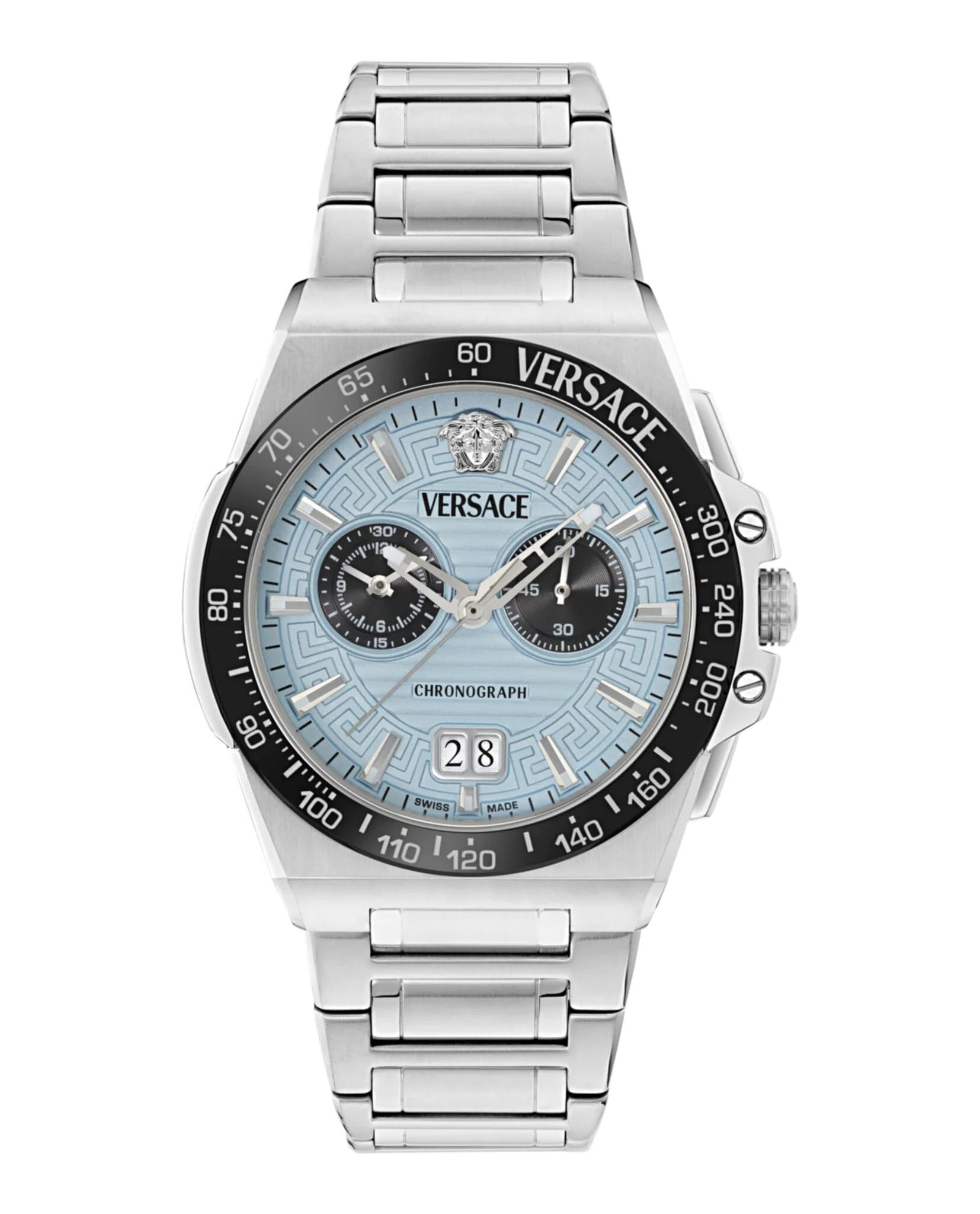 Versace Reloj cronógrafo para Hombre Greca Reaction Fabricado en Suiza