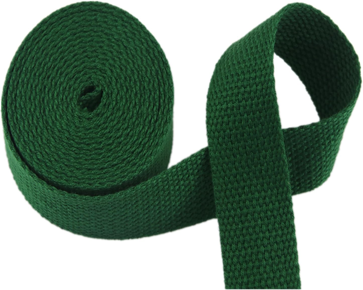 Cotton Webbing 2 inch for Bag Straps Handles, Thick 1.3mm Length 5 10 or 20 Yards