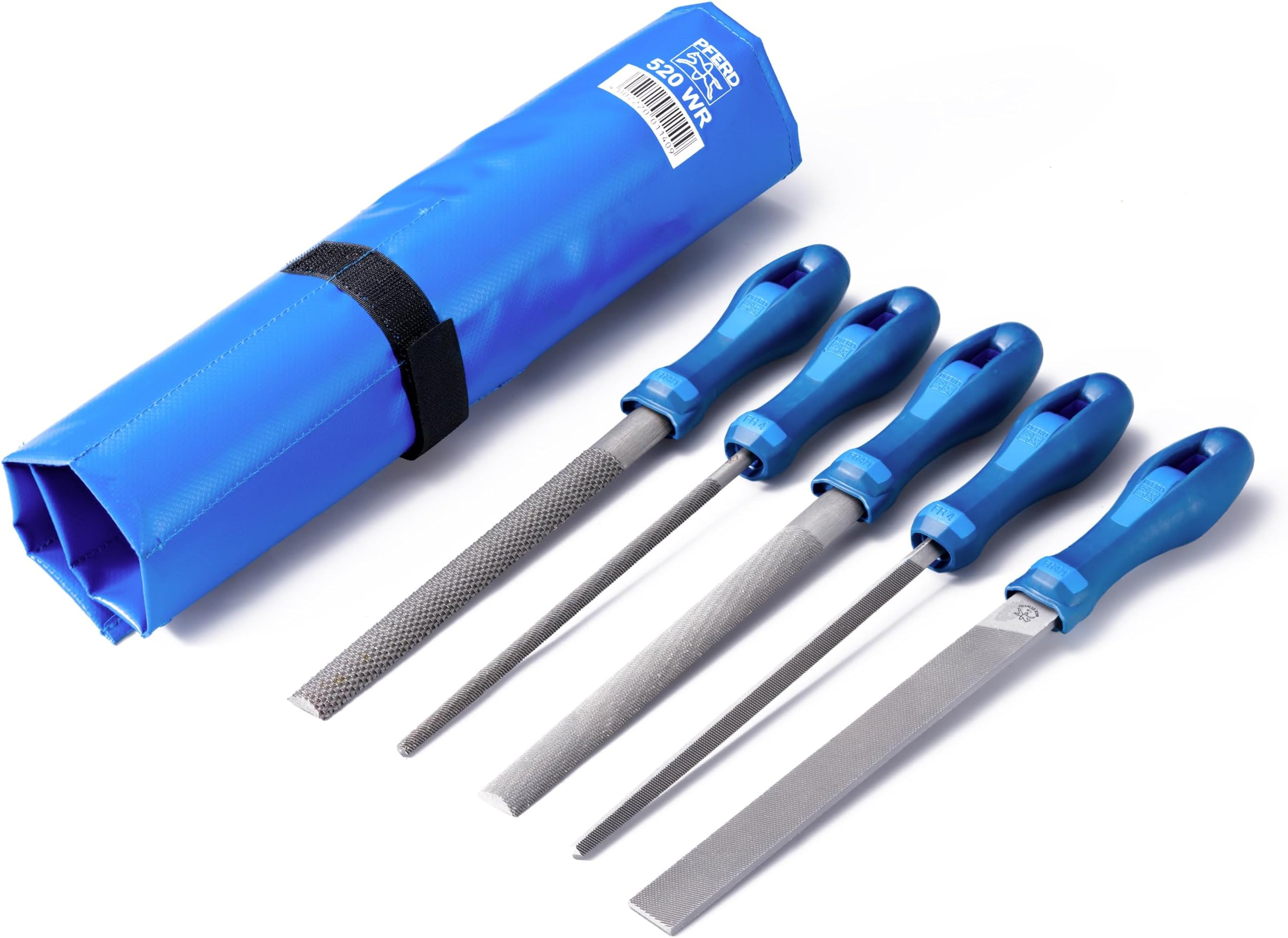 - PFERD 5pc. 8" File Set - Square, Half-Round Wood Rasp, Hand, Round files, Coarse Cut (Pack of 1) - Part 16177