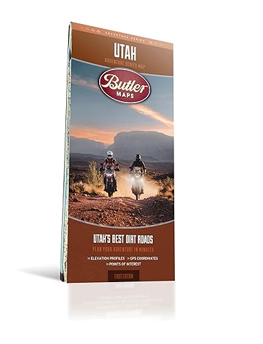 Best Dirt Roads in Utah - Utah Adventure Series Map