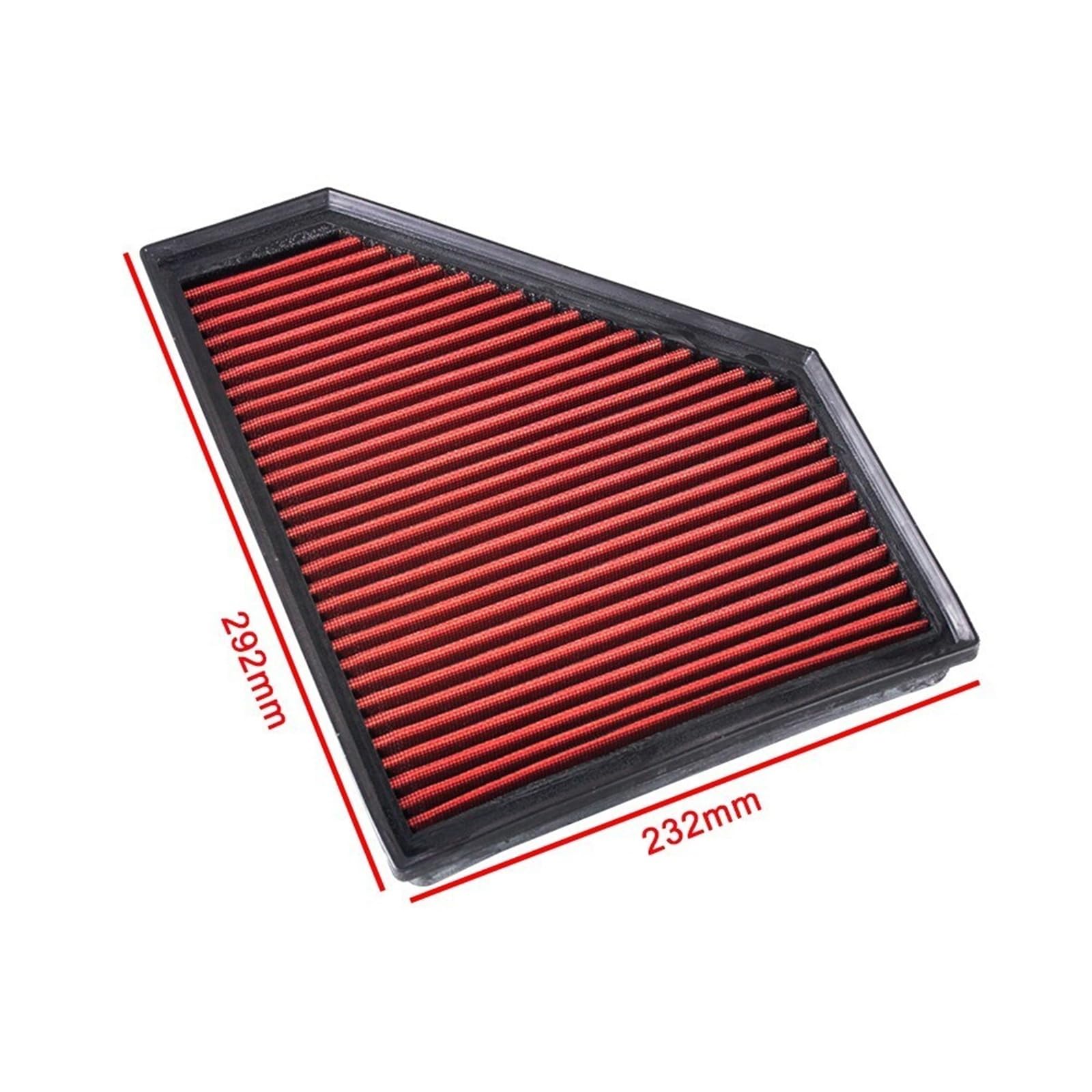 Filtro aria Misura per BMW X1 116d 118d 120d 123d 316d 2.0L 13717797465 Filtro aria per auto ad alto flusso Diesel Sport Filtri aria