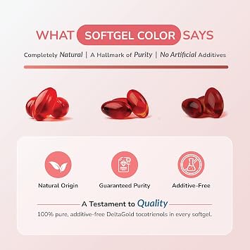 WELLNESS EXTRACT Eannatto Tocotrienols Vitamin E Supplements Tocopherol Free, Non-GMO, Gluten Free & Antioxidant 125mg 30 Softgels (Pack of 2)