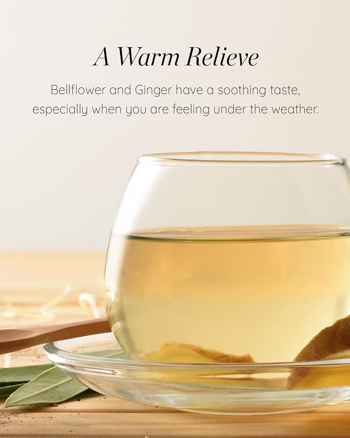 SEMPIO Bellflower & Ginger Tea – 100% Korean Ingredients, Herbal Blend for Sore Throat Relief, Sugar-Free, Caffeine-Free, Calming, Relaxing, Aromatic and Fresh (20 Tea Bags, Pack of 1) - Image 3