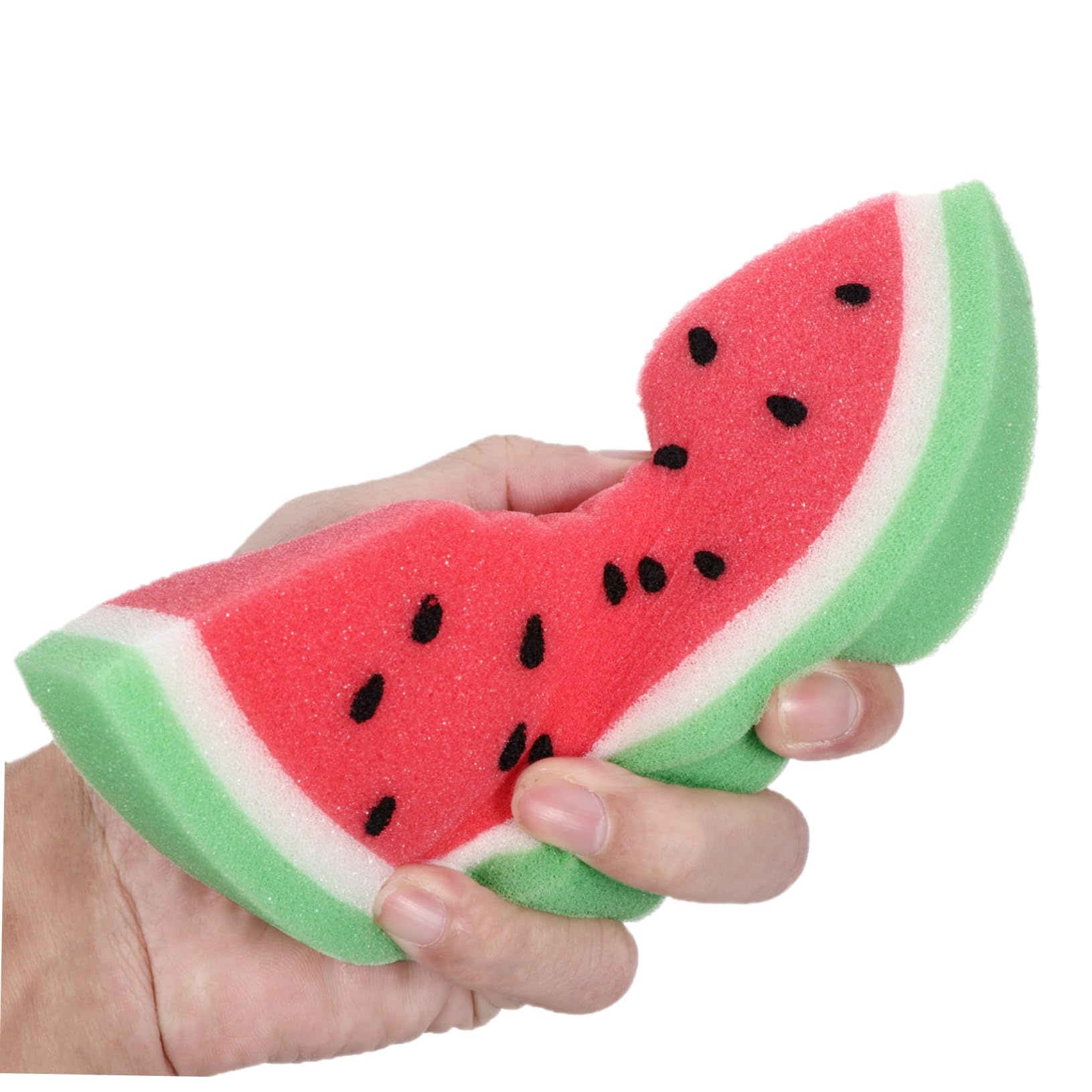 CLISPEED 4pcs Adorable Fruit Shaped Bath Sponges for Gentle Exfoliating Sponge Bath Brushes Fun Designs Bathing Tools for Childrens Daily Routine Random Color