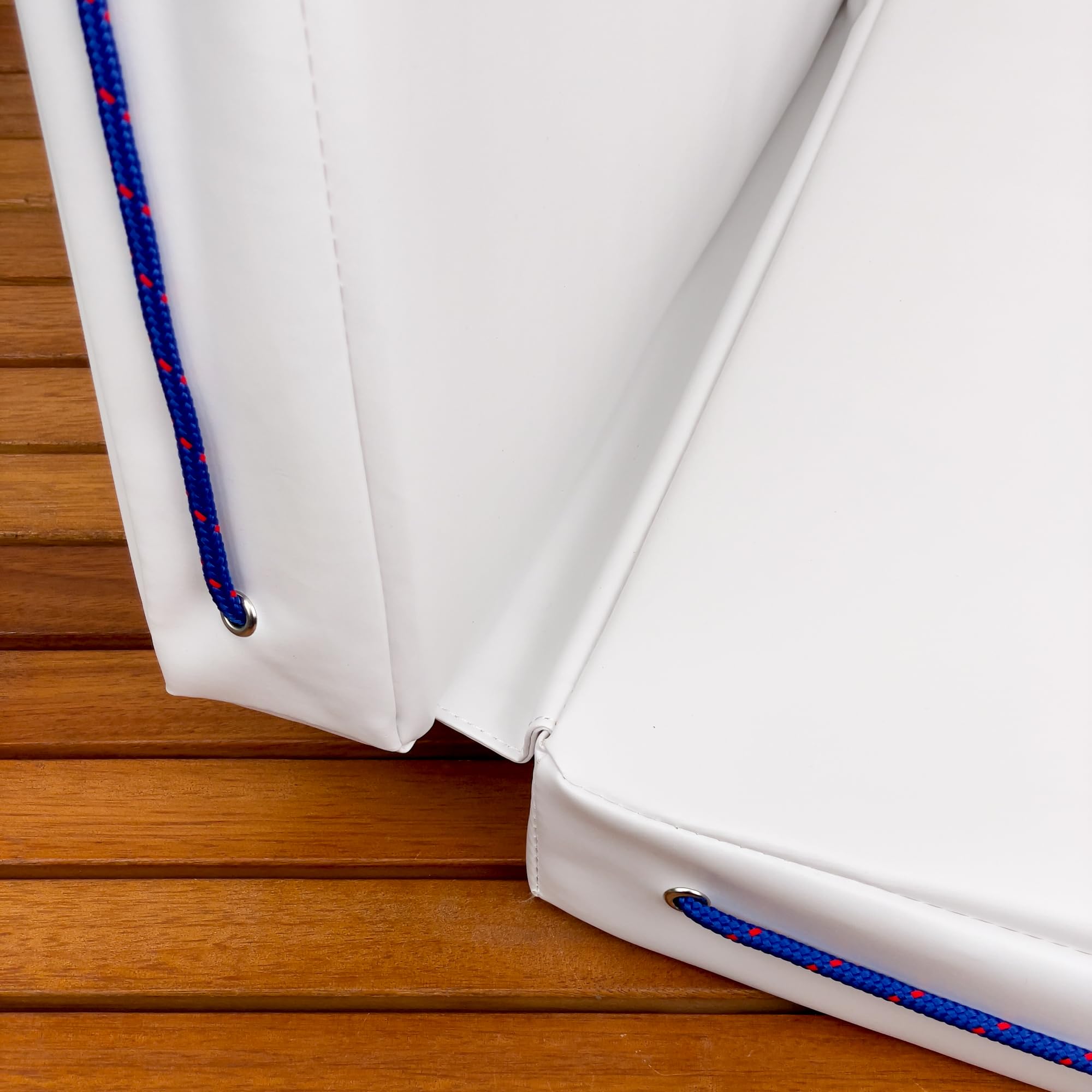 Cuscino Galleggiante Impermeabile GATE14 Per Barca - Blu, 83x40x6.5cm Aperto, Polietilene, Con Ganci (Pieghevole) - Foto 3