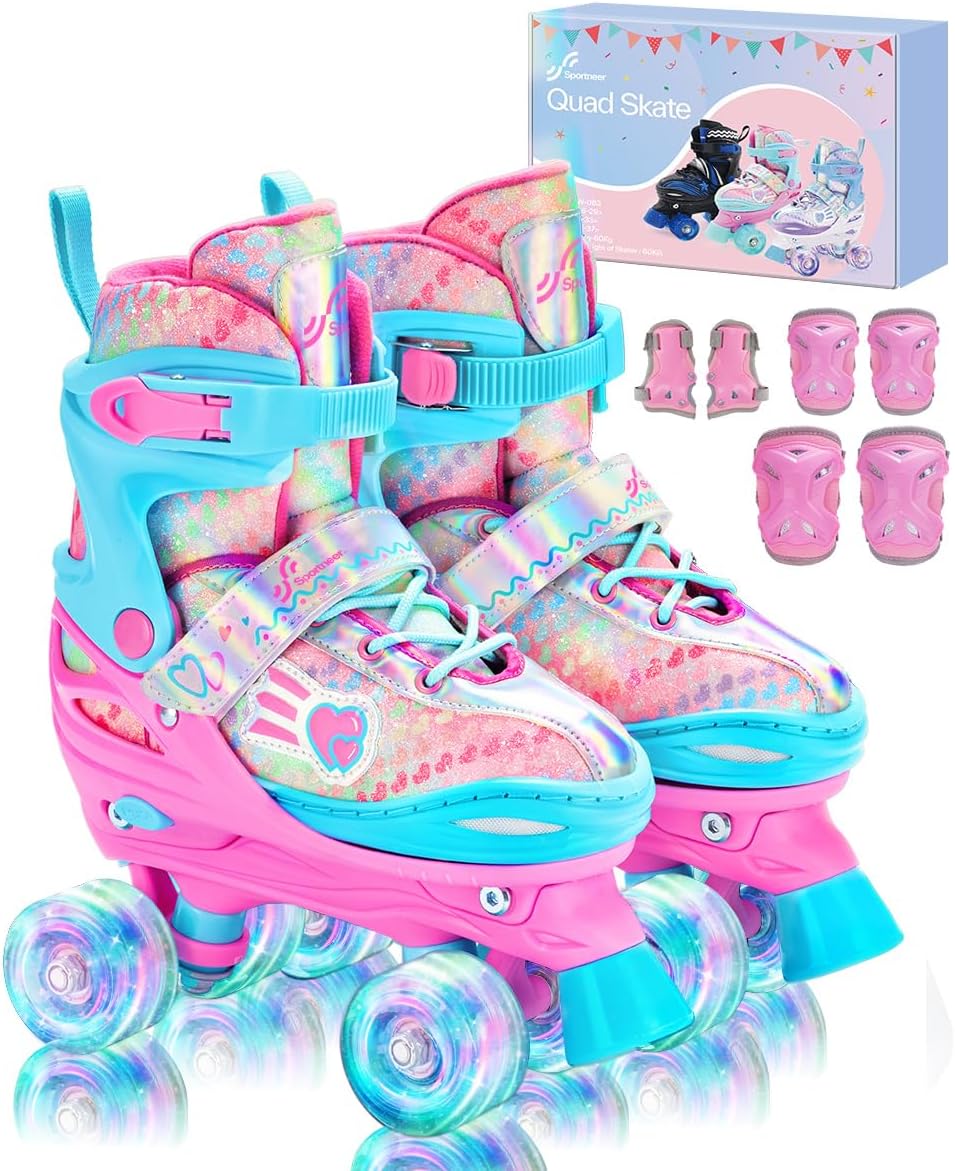 Sportneer Roller Skates for Girls, Size: M