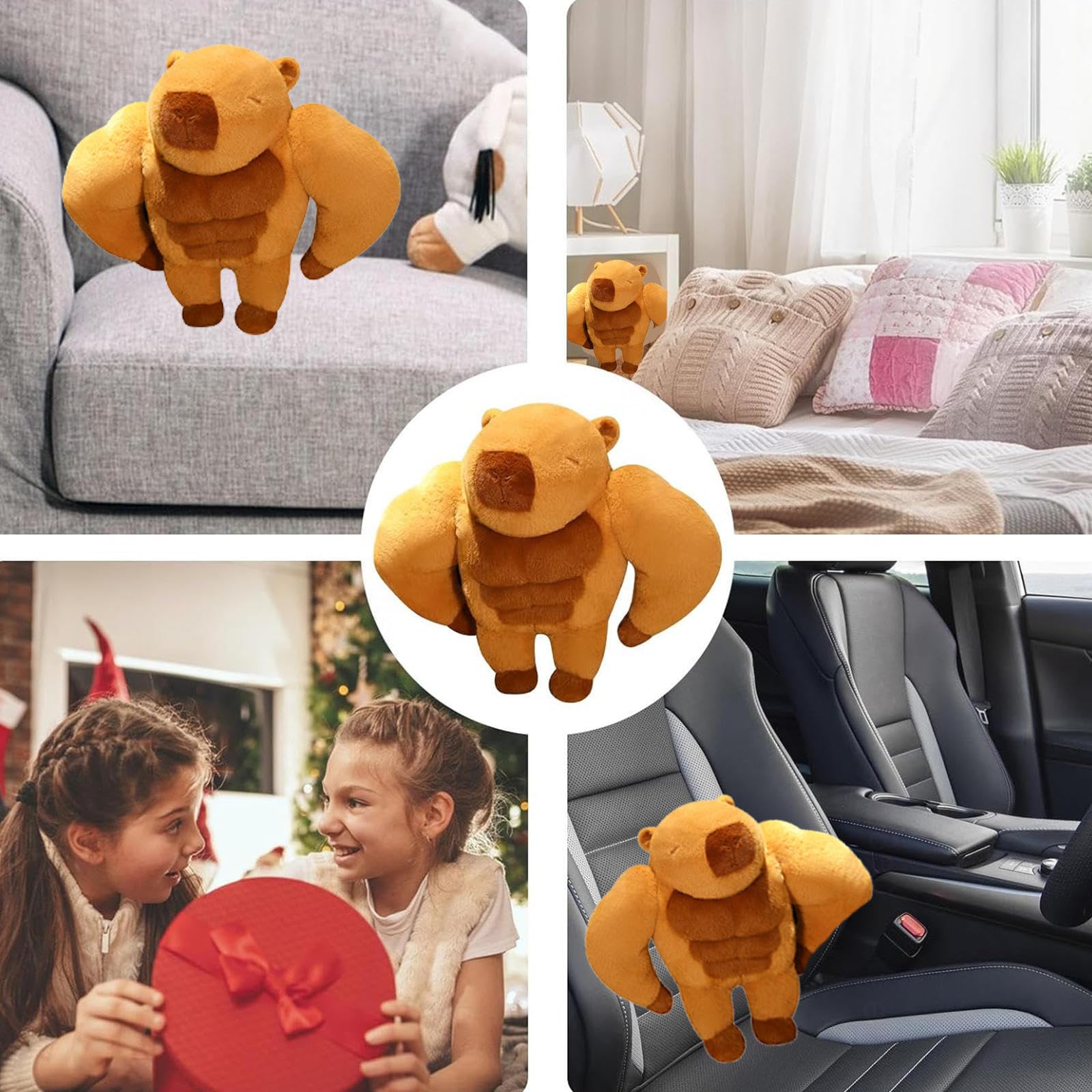 Amazon.co.jp: カピバラ ぬいぐるみ 45/65cm、フィットネス