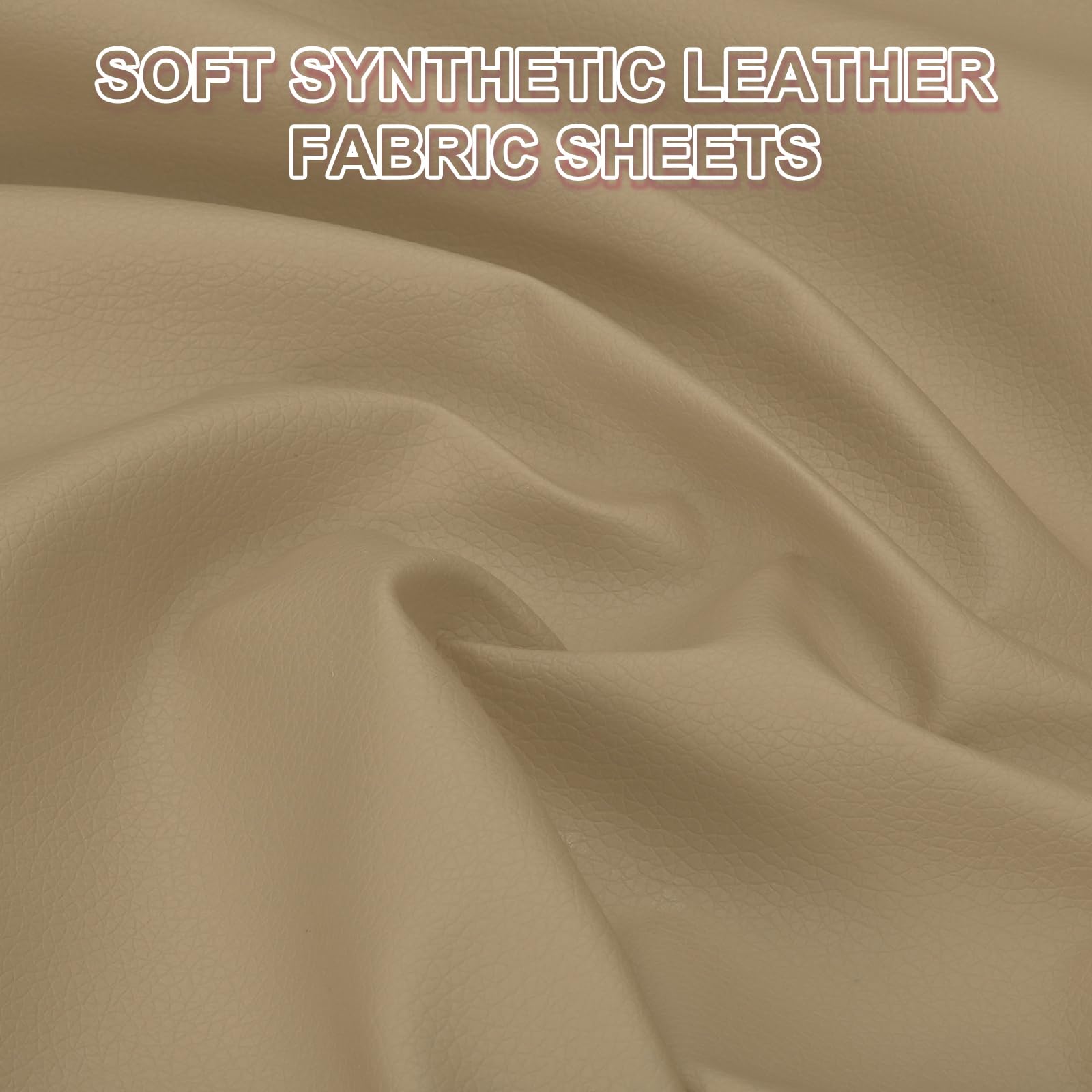 PATIKIL 63x39.4in Faux Leather Sheets - Image 3