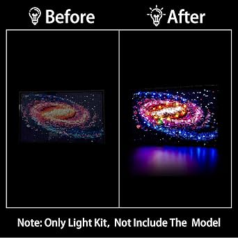 LED Light Kit for Lego 31212 The Milky Way Galaxy - Custom DIY Lights for Lego Building Set (Model Not Included)