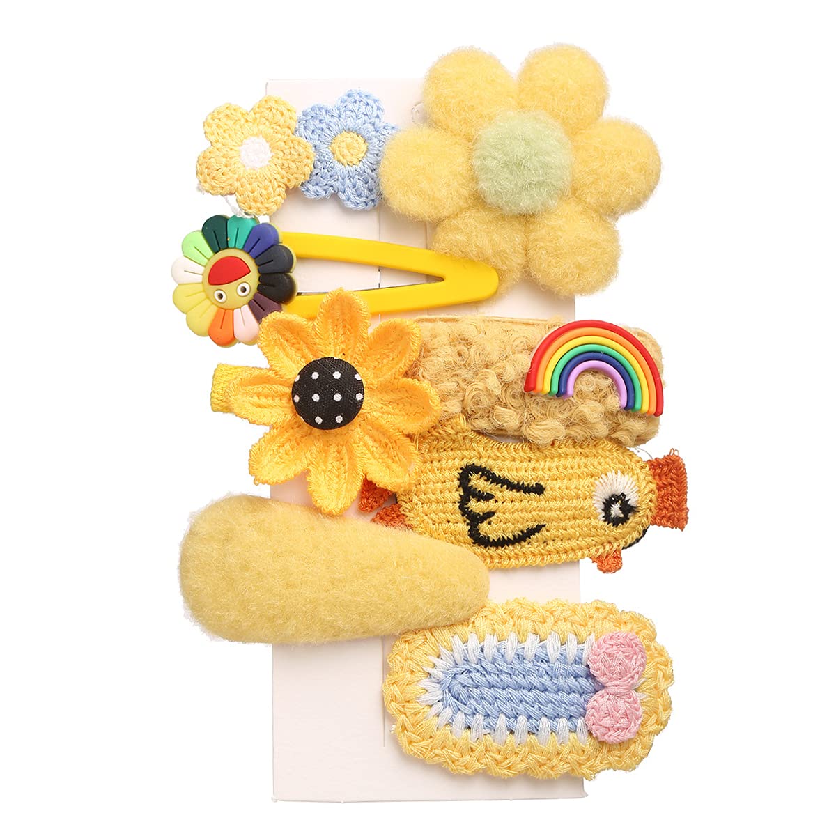 Melbees by Yellow Chimes Hair Clips for Girls Kids Hair Clip Hair Accessories For Girls Cute Characters Pretty Snap Hair Clips for Baby Girls 8 Pcs Yellow Alligator Clips for Hair Baby Hair Clips For Kids Toddlers (B09GK52B6H) Amazon Price History, Amazon Price Tracker