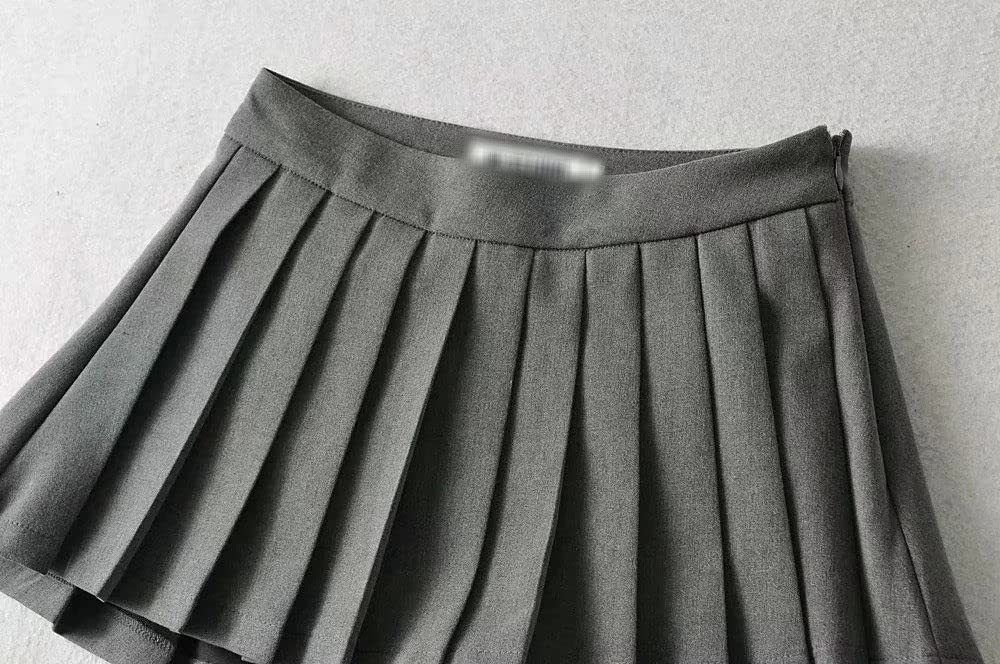 OZEO Röcke Für Damen,Damen-Minirock Mit Hoher Taille, A-Linie, Plissierter Regenschirmrock, Sommer, Lässig, Sport, Tennisrock, Einfarbig, College-Premium, Mit Rüschen Besetzt, Kurzer Rock Für Mädch