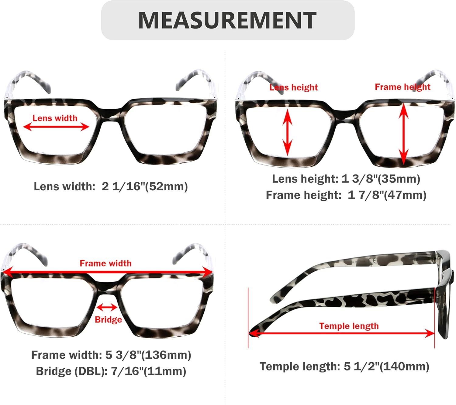 Eyekepper Transition Photochromic Reading Glasses Women Transparent +1.50