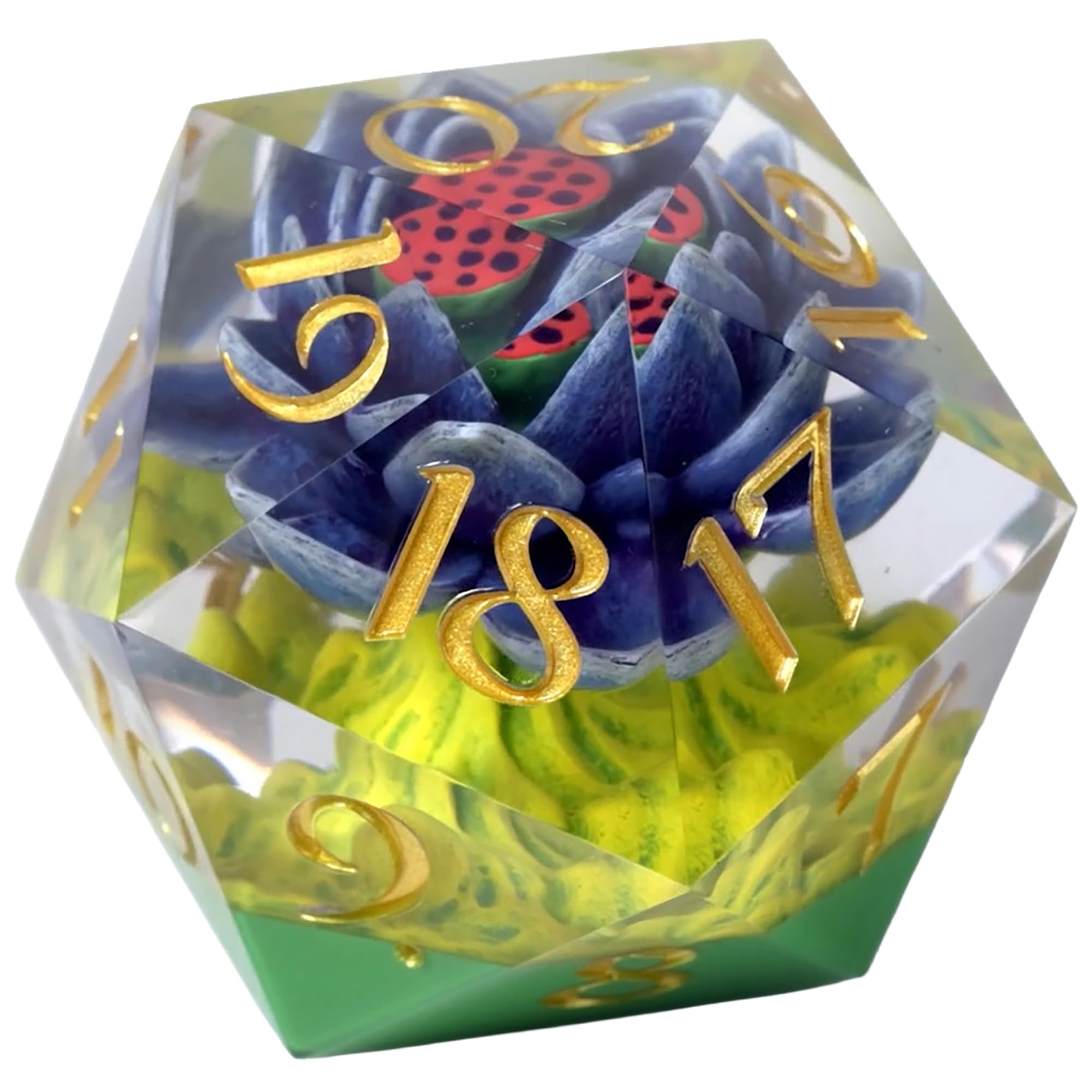 【２個セット】MTG Black Lotus Spindown 54mmDice Amazon | 54mm d20 MTG Black Lotus Spindown | ダイス・サイコロ