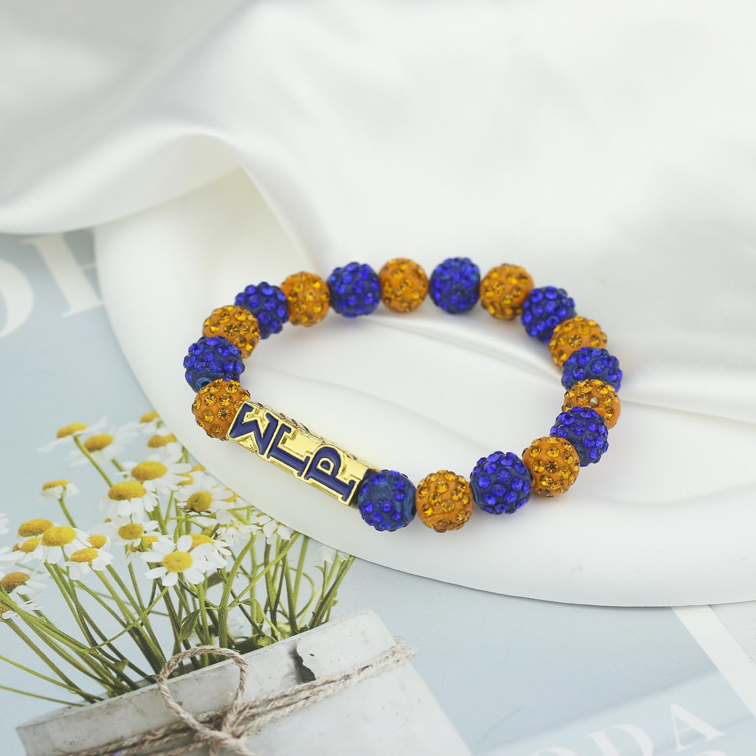 Scwasen Sigmaa Gamma Rho Gift for Women 1922 SGR Bracelet Greek Sorority Bracelet Sorority Paraphernalia Gift for Sisterhood Jewelry - Image 4