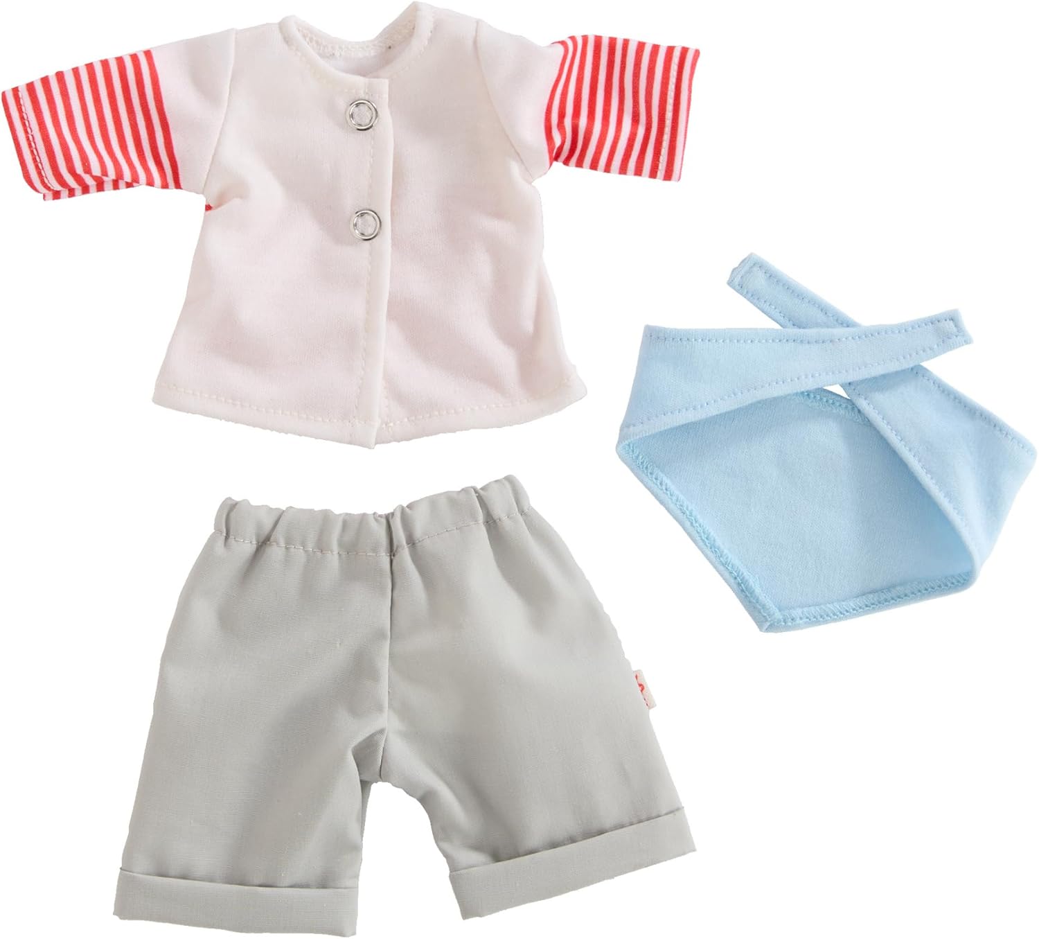 HABA AHOI Clothing Set - 3-Piece Outfit for Dolls 30 cm, from 18 Months - 2011860001